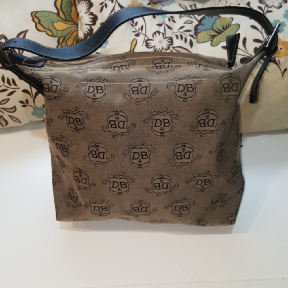 Dooney & Bourke Tan Logo Shoulder Bag